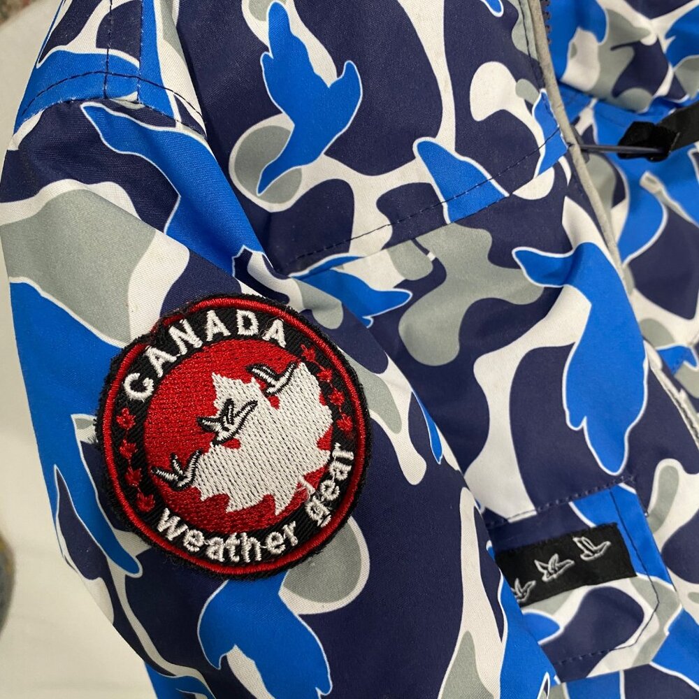 Canada Weathergear Infant Snowsuit removable Hood W/ Mittens S - Picture 11 of 13